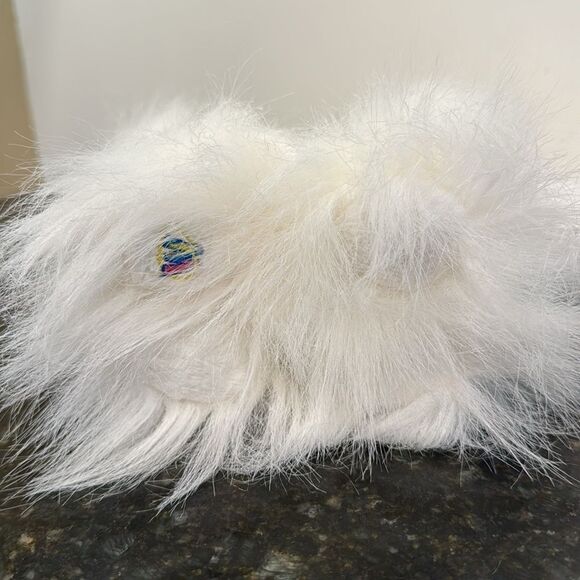 Ganz Webkinz Lil Kinz YORKIE 7" Plush DOG White Pink Stuffed Animal Toy No Code - Picture 7 of 10